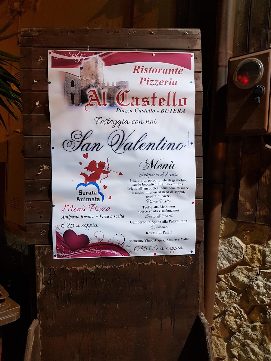 Menu Ristorante Pizzeria Al Castello-1